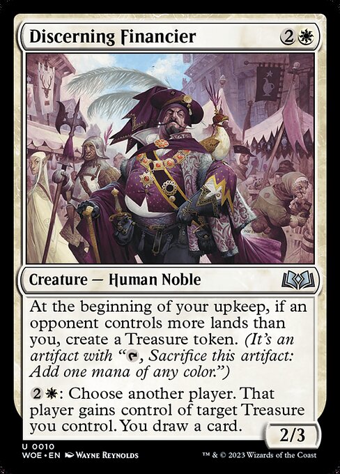 Discerning Financier (10) - Wilds of Eldraine - Game On