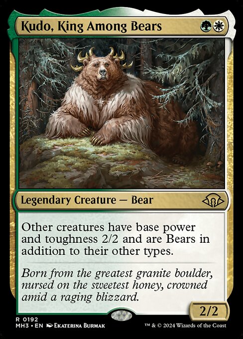 Kudo, King Among Bears (192) - Modern Horizons 3 - Game On