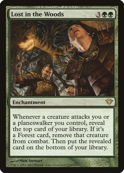 Lost in the Woods (123) (Foil) - Dark Ascension - Game On