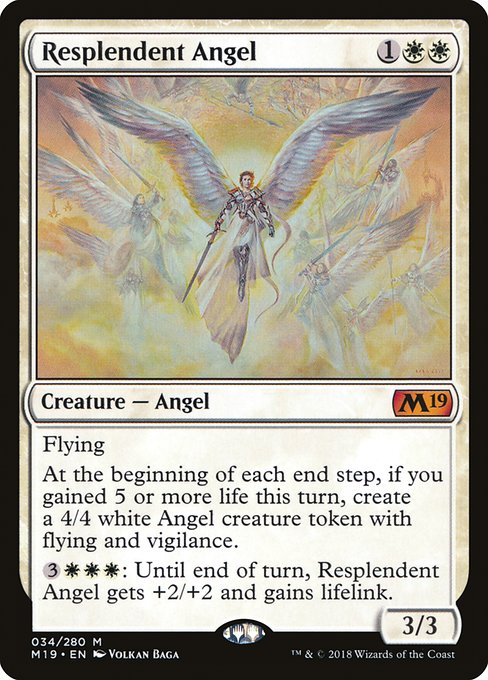 Resplendent Angel (34) - Core Set 2019 - Game On