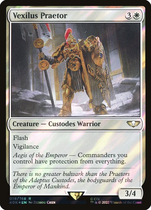 Vexilus Praetor (19★) (Foil) - Warhammer 40,000 Commander - Game On