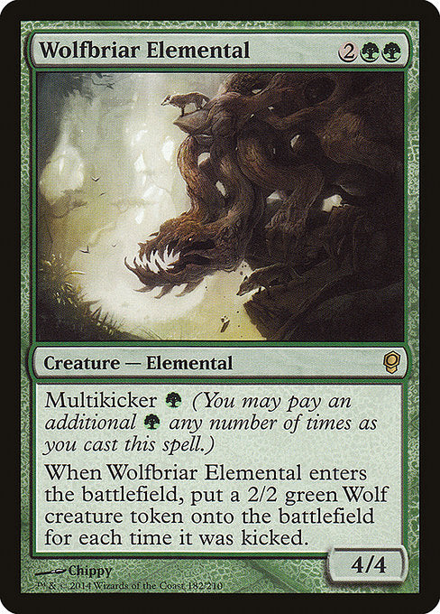 Wolfbriar Elemental (182) (Foil) - Conspiracy - Game On