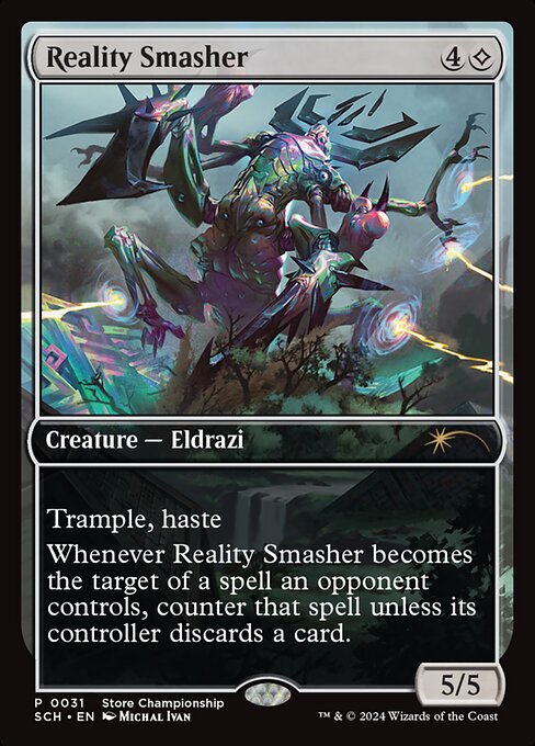 Reality Smasher (31) - FULL ART (Foil) - Store Championships - Game On