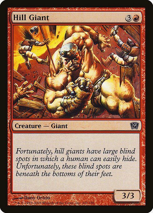 Hill Giant (197★) - Ninth Edition - Game On