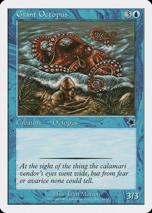 Giant Octopus (39) - Starter 1999 - Game On