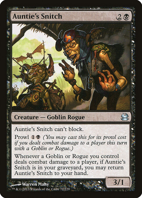 Auntie's Snitch (72) (Foil) - Modern Masters - Game On