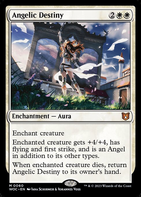 Angelic Destiny (60) - Wilds of Eldraine Commander - Game On