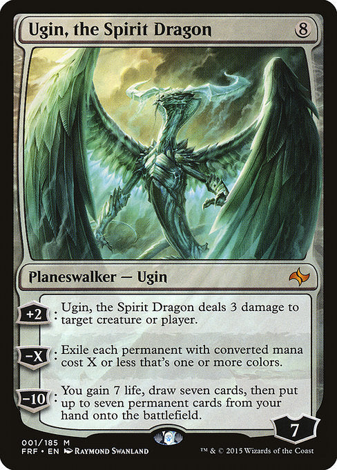 Ugin, the Spirit Dragon (1) - Fate Reforged - Game On