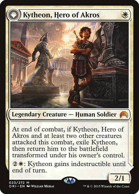 Kytheon, Hero of Akros // Gideon, Battle-Forged (23) - Magic Origins - Game On