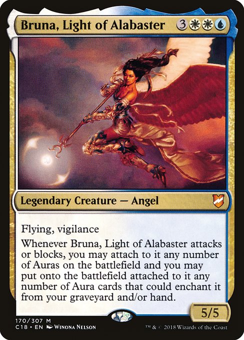Bruna, Light of Alabaster (170) - Commander 2018 - Game On