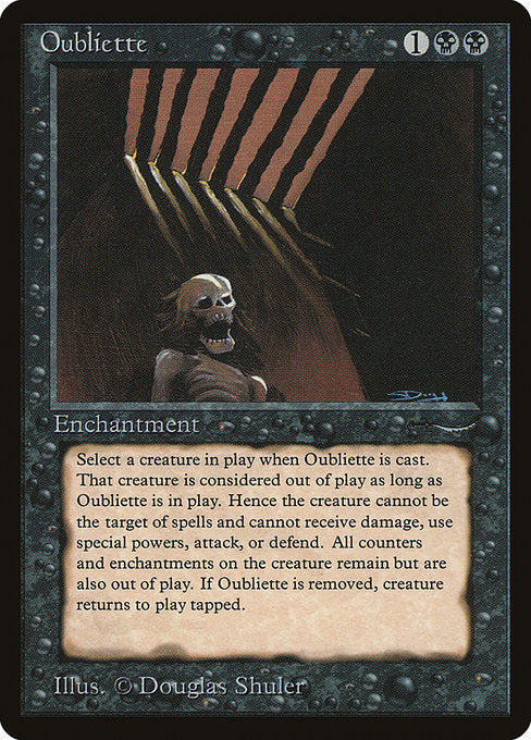 Oubliette (31†) - Arabian Nights - Game On