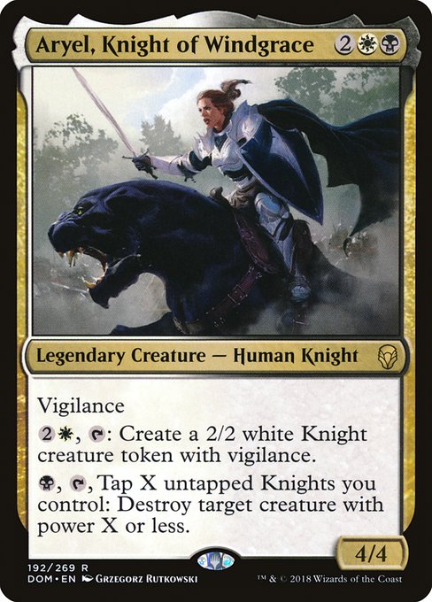 Aryel, Knight of Windgrace (192) - Dominaria - Game On