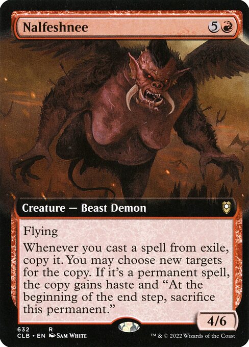 Nalfeshnee (632) - EXTENDED ART - Commander Legends: Battle for Baldur's Gate - Game On