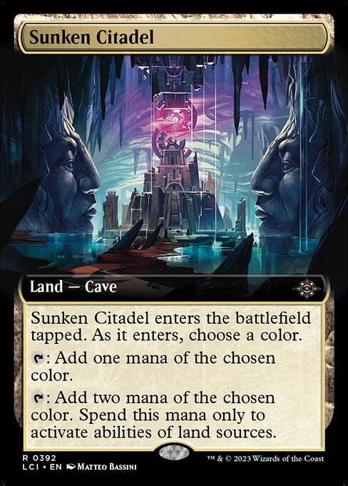 Sunken Citadel (392) - EXTENDED ART - The Lost Caverns of Ixalan - Game On