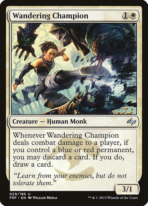Wandering Champion (29) (Foil) - Fate Reforged - Game On