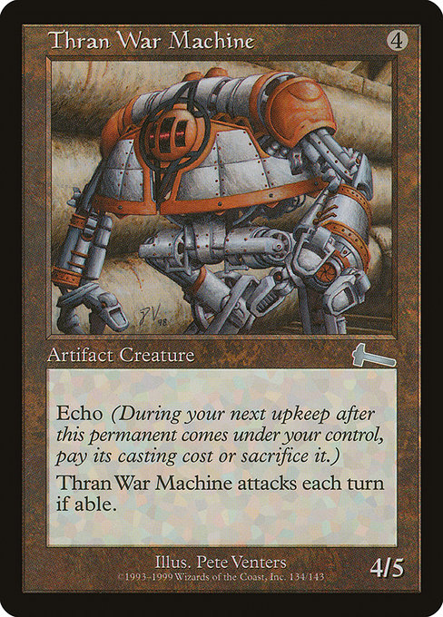 Thran War Machine (134) (Foil) - Urza's Legacy - Game On