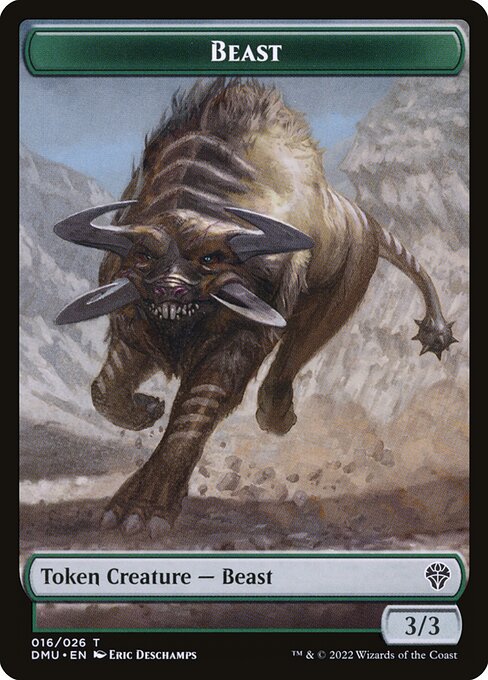Beast (16) - Dominaria United Tokens - Game On