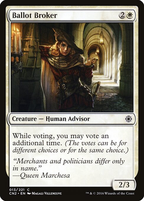 Ballot Broker (13) - Conspiracy: Take the Crown - Game On