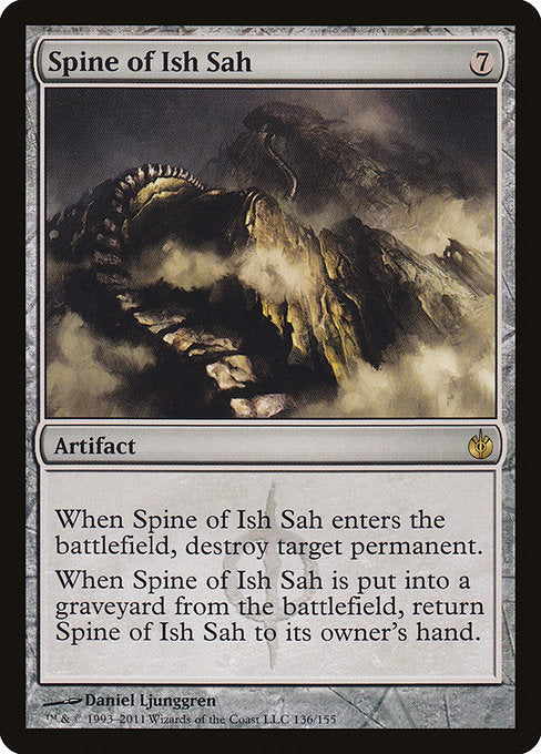 Spine of Ish Sah (136) (Foil) - Mirrodin Besieged - Game On