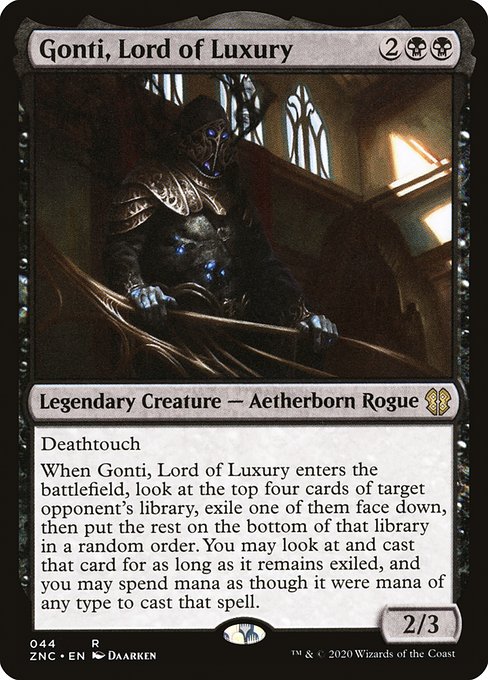 Gonti, Lord of Luxury (44) - Zendikar Rising Commander - Game On