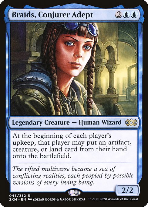 Braids, Conjurer Adept (43) - Double Masters - Game On