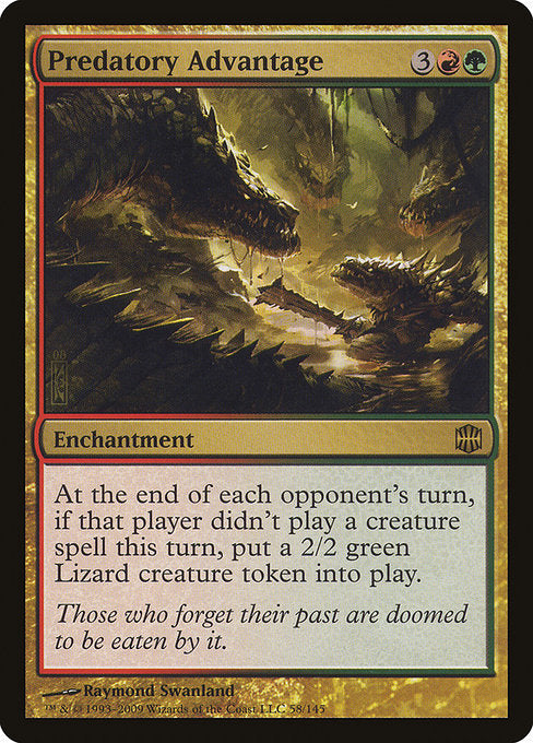 Predatory Advantage (58) - Alara Reborn - Game On