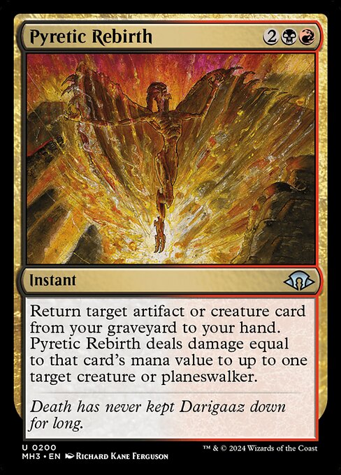 Pyretic Rebirth (200) (Foil) - Modern Horizons 3 - Game On