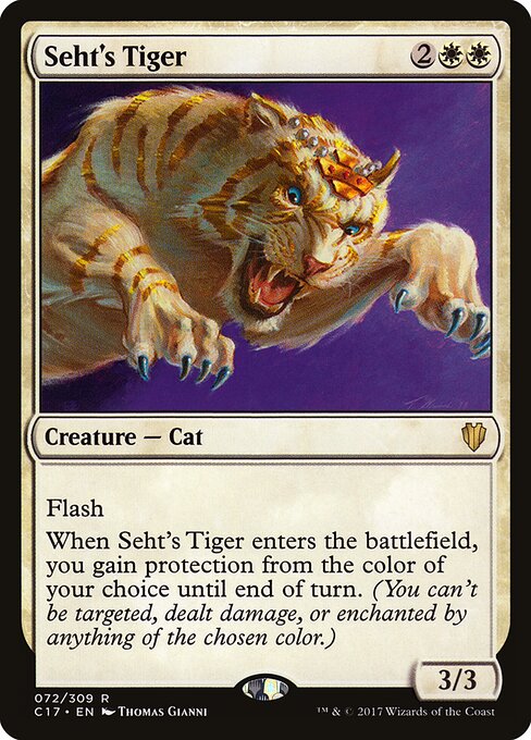 Seht's Tiger (72) - Commander 2017 - Game On