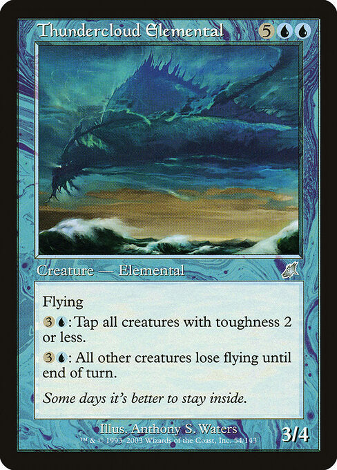 Thundercloud Elemental (54) - Scourge - Game On
