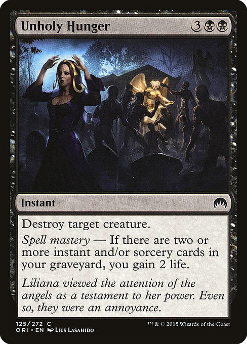 Unholy Hunger (125) (Foil) - Magic Origins - Game On
