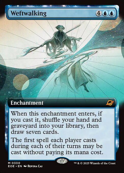 Weftwalking (330) - EXTENDED ART - Edge of Eternities - Game On