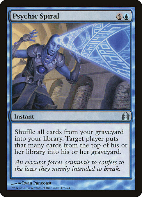 Psychic Spiral (47) (Foil) - Return to Ravnica - Game On