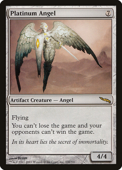 Platinum Angel (228) - Mirrodin - Game On