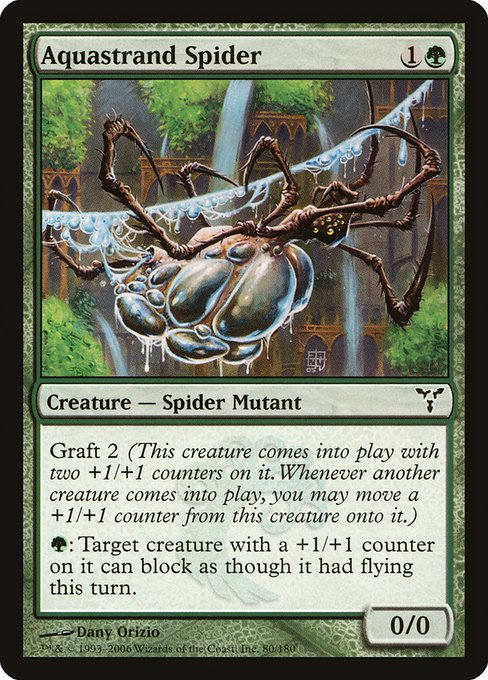 Aquastrand Spider (80) (Foil) - Dissension - Game On