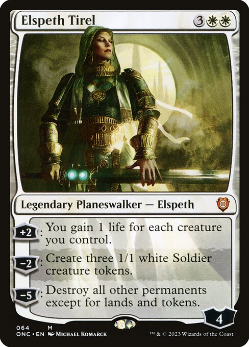 Elspeth Tirel (64) - Phyrexia: All Will Be One Commander - Game On