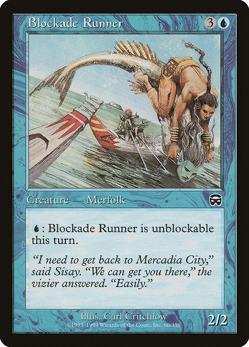 Blockade Runner (60) (Foil) - Mercadian Masques - Game On