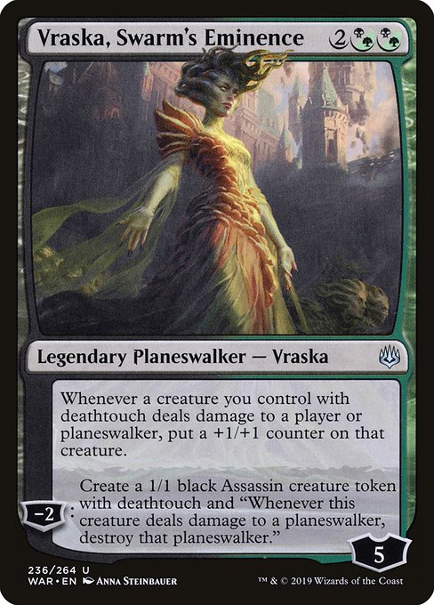 Vraska, Swarm's Eminence (236) (Foil) - War of the Spark - Game On