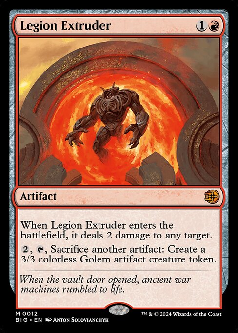 Legion Extruder (12) - The Big Score - Game On