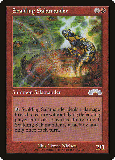 Scalding Salamander (100) - Exodus - Game On