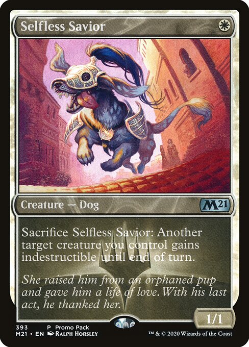 Selfless Savior (393) - Core Set 2021 - Game On