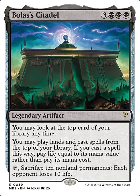 Bolas's Citadel (39) - Mystery Booster 2 - Game On