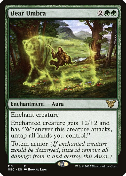 Bear Umbra (113) - Neon Dynasty Commander - Game On