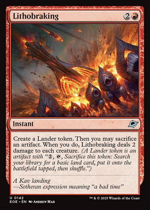 Lithobraking (142) - Edge of Eternities - Game On