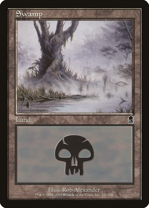 Swamp (341) (Foil) - Odyssey - Game On