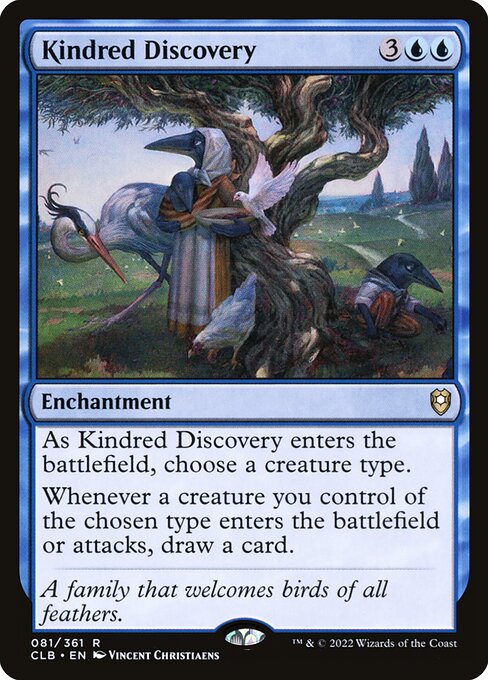 Kindred Discovery (81) (Foil) - Commander Legends: Battle for Baldur's Gate - Game On