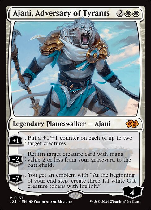 Ajani, Adversary of Tyrants (157) - Foundations Jumpstart - Game On