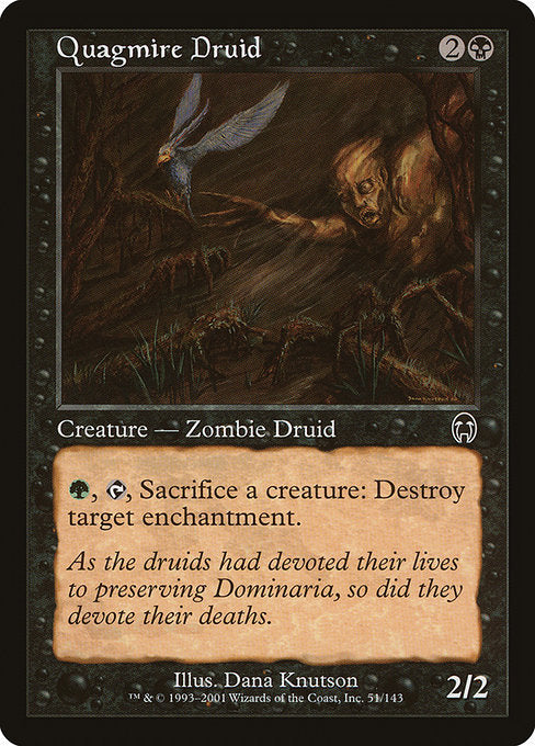 Quagmire Druid (51) (Foil) - Apocalypse - Game On