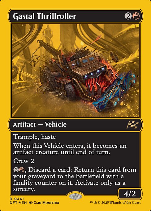 Gastal Thrillroller (461) (Foil) - Aetherdrift - Game On