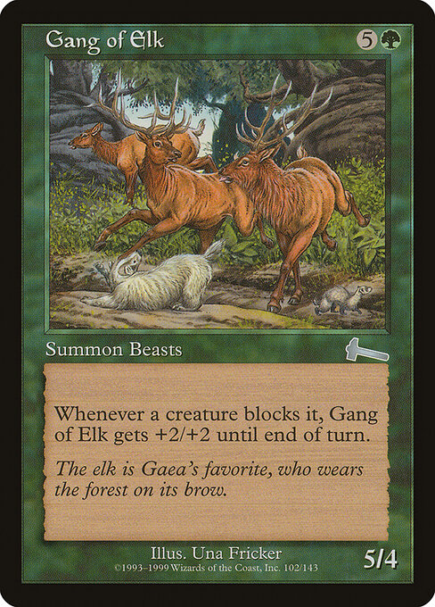 Gang of Elk (102) - Urza's Legacy - Game On