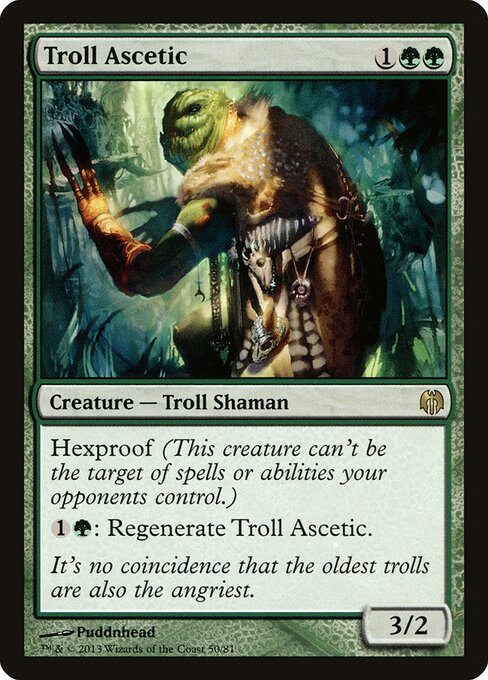Troll Ascetic (50) - Duel Decks: Heroes vs. Monsters - Game On